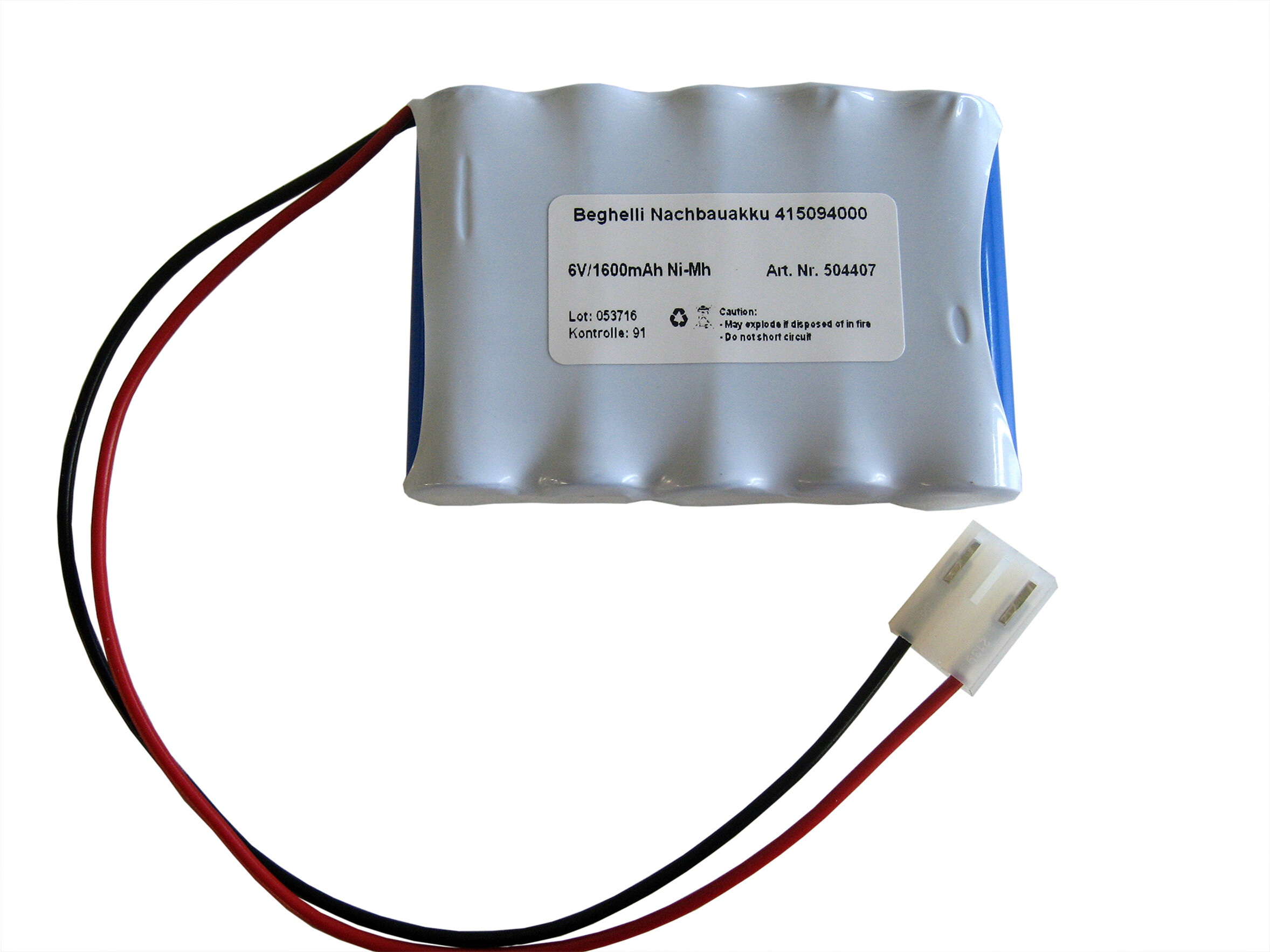 Beghelli Nachbauakku 415094000, Art.-Nr. 300134 - Akku Mäser - B2B-Shop