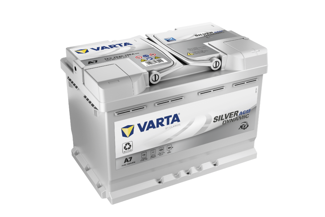 VARTA AGM XEV A7 570901076K262, Art.-Nr. 513683 - Akku Mäser - B2B-Shop