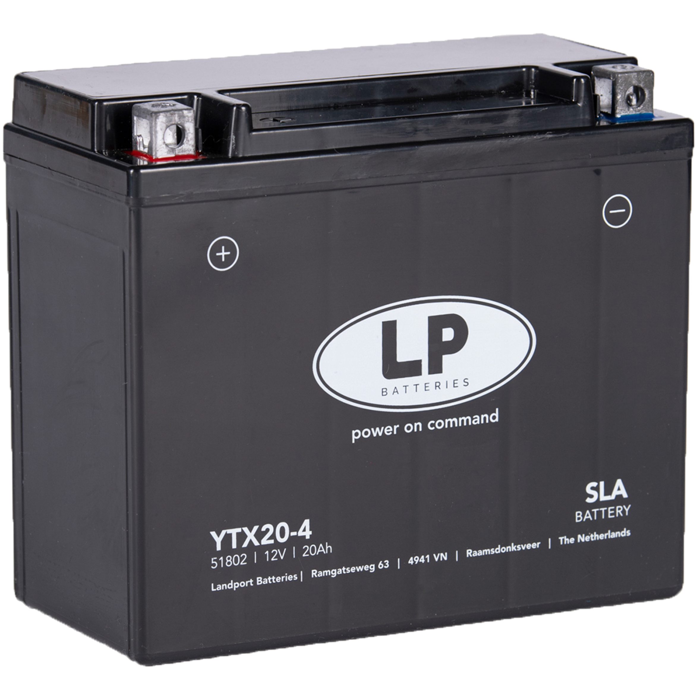 Landport MS LTX20-4 (YTX20-4 / YB18A / YTX20-BS) SLA, Art.-Nr. 513921 - Akku Mäser - B2B-Shop