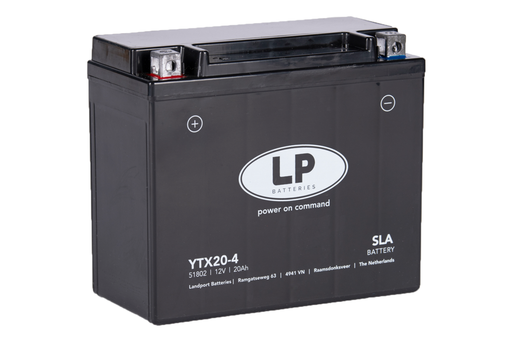 Landport MS LTX20-4 (YTX20-4 / YB18A / YTX20-BS) SLA, Art.-Nr. 513921 - Akku Mäser - B2B-Shop