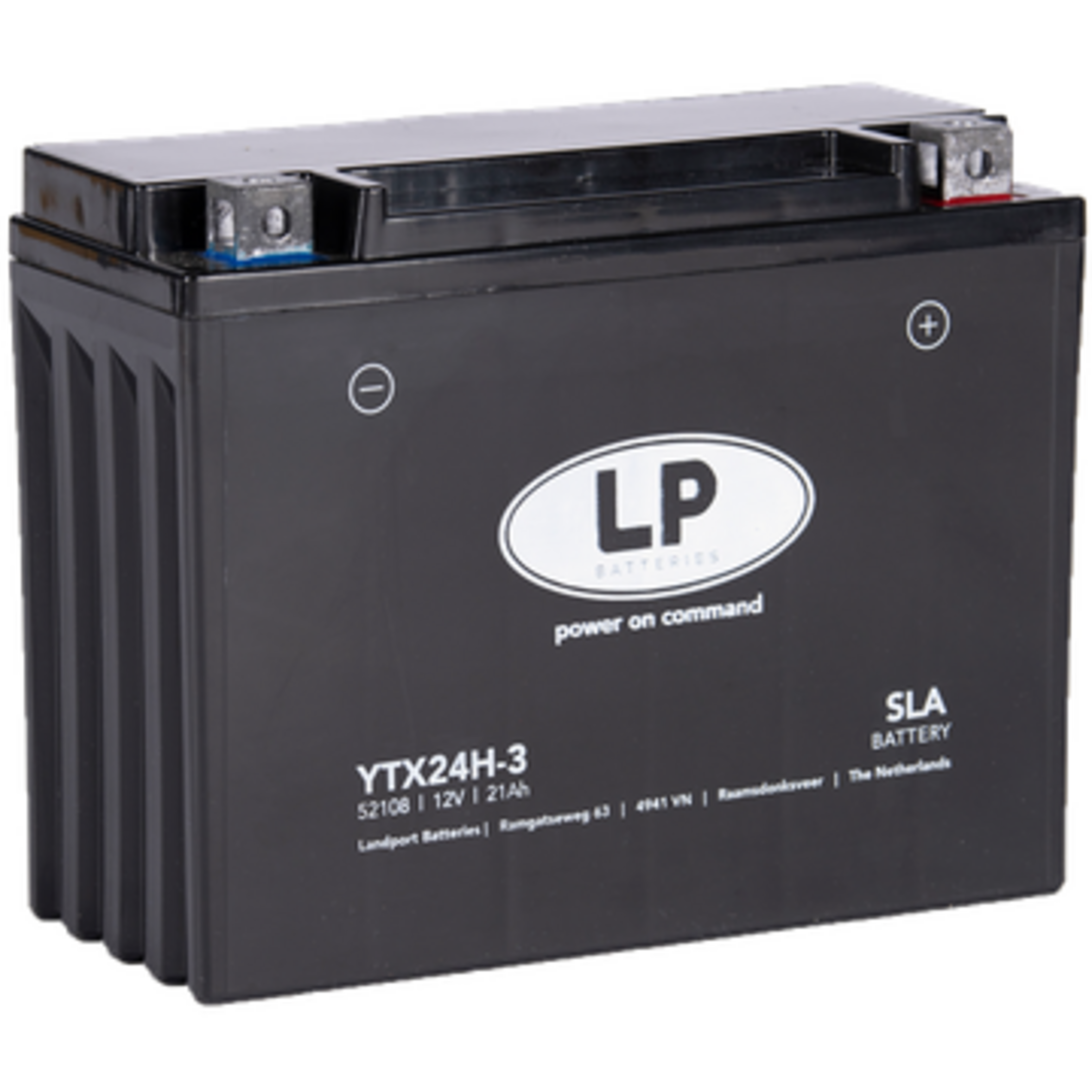 Landport MS LTX24H-3 (YTX24H-3 / YTX24HL-BS) SLA, Art.-Nr. 513945 - Akku Mäser - B2B-Shop