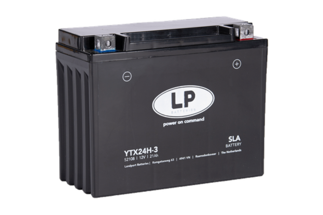 Landport MS LTX24H-3 (YTX24H-3 / YTX24HL-BS) SLA, Art.-Nr. 513945 - Akku Mäser - B2B-Shop