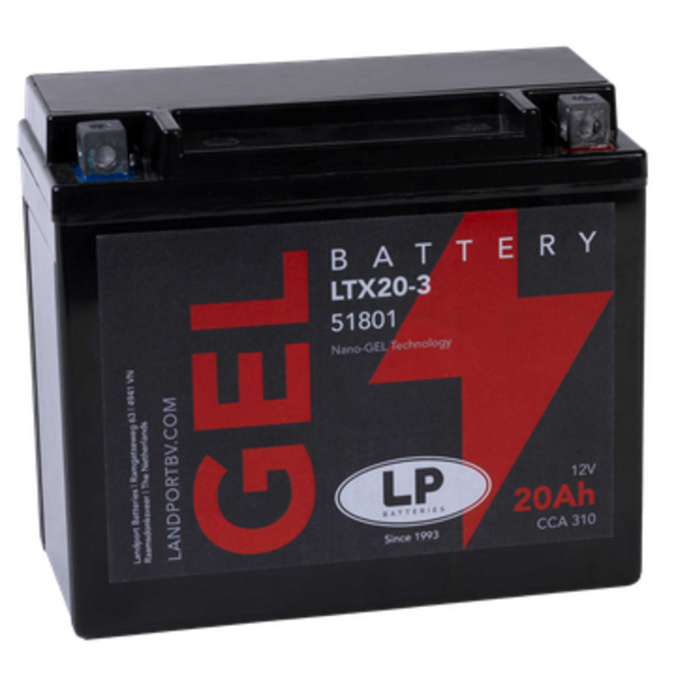 Landport MG LTX20-3 GEL (GTX20-3,GTX20L-BS), Art.-Nr. 510083 - Akku Mäser - B2B-Shop