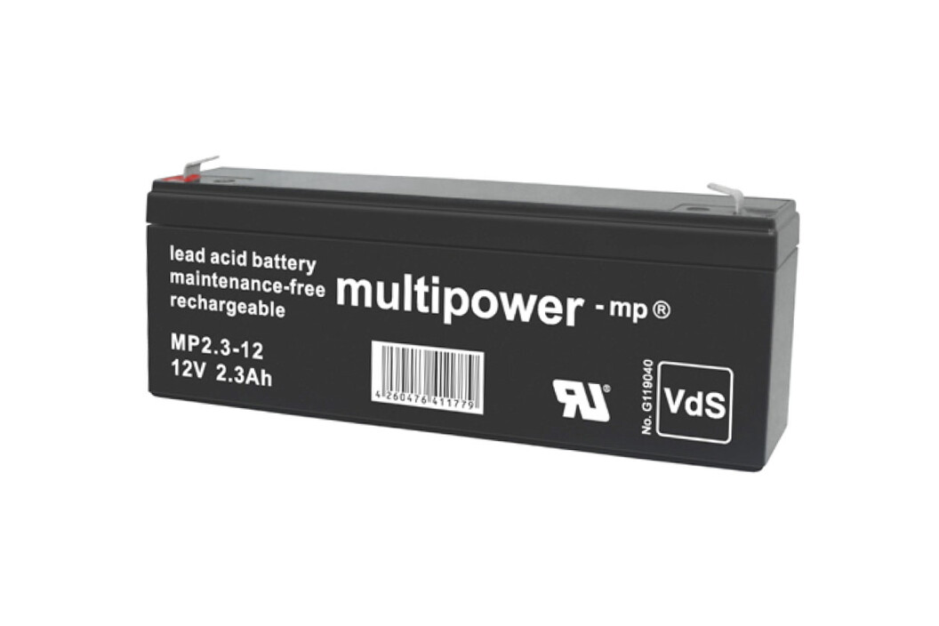 Multipower MP2,3-12 VDS, Art.-Nr. 510474 - Akku Mäser - B2B-Shop