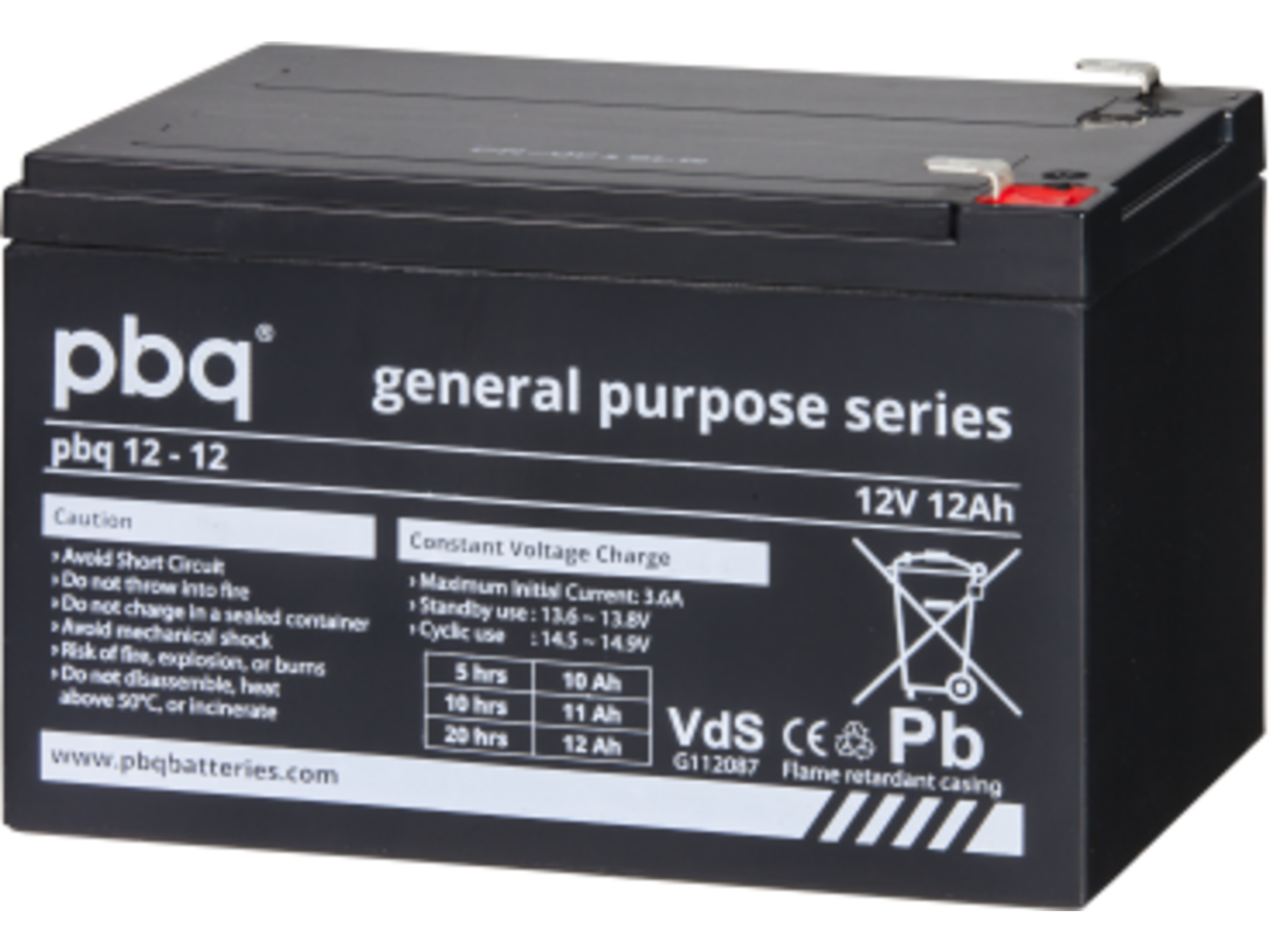 PBQ 12-12 VDS, Art.-Nr. 107804 - Akku Mäser - B2B-Shop PBQ 12-12 VDS, Art.-Nr. 107804 - Akku Mäser - B2B-Shop