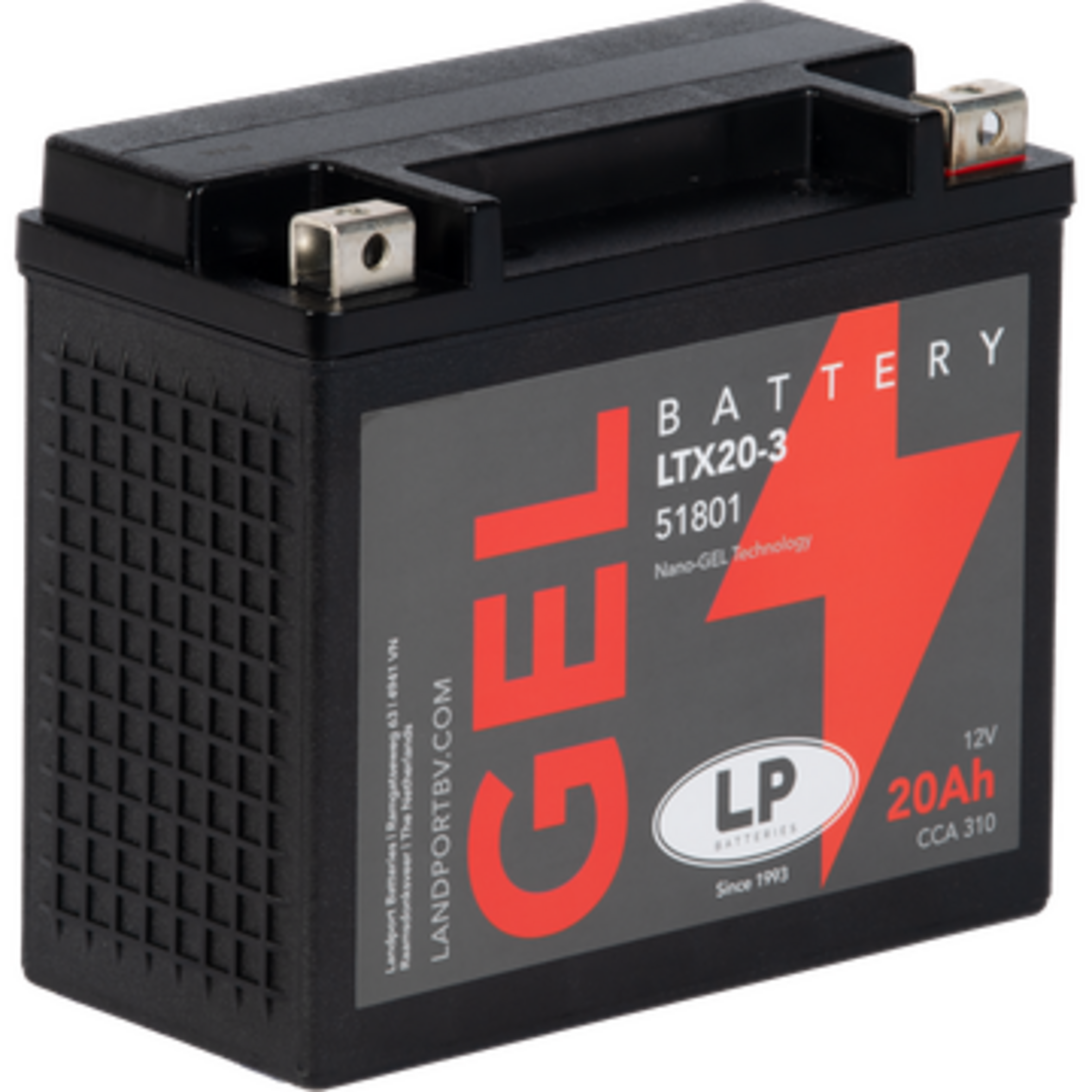Landport MG LTX20-3 GEL (GTX20-3,GTX20L-BS), Art.-Nr. 510083 - Akku Mäser - B2B-Shop