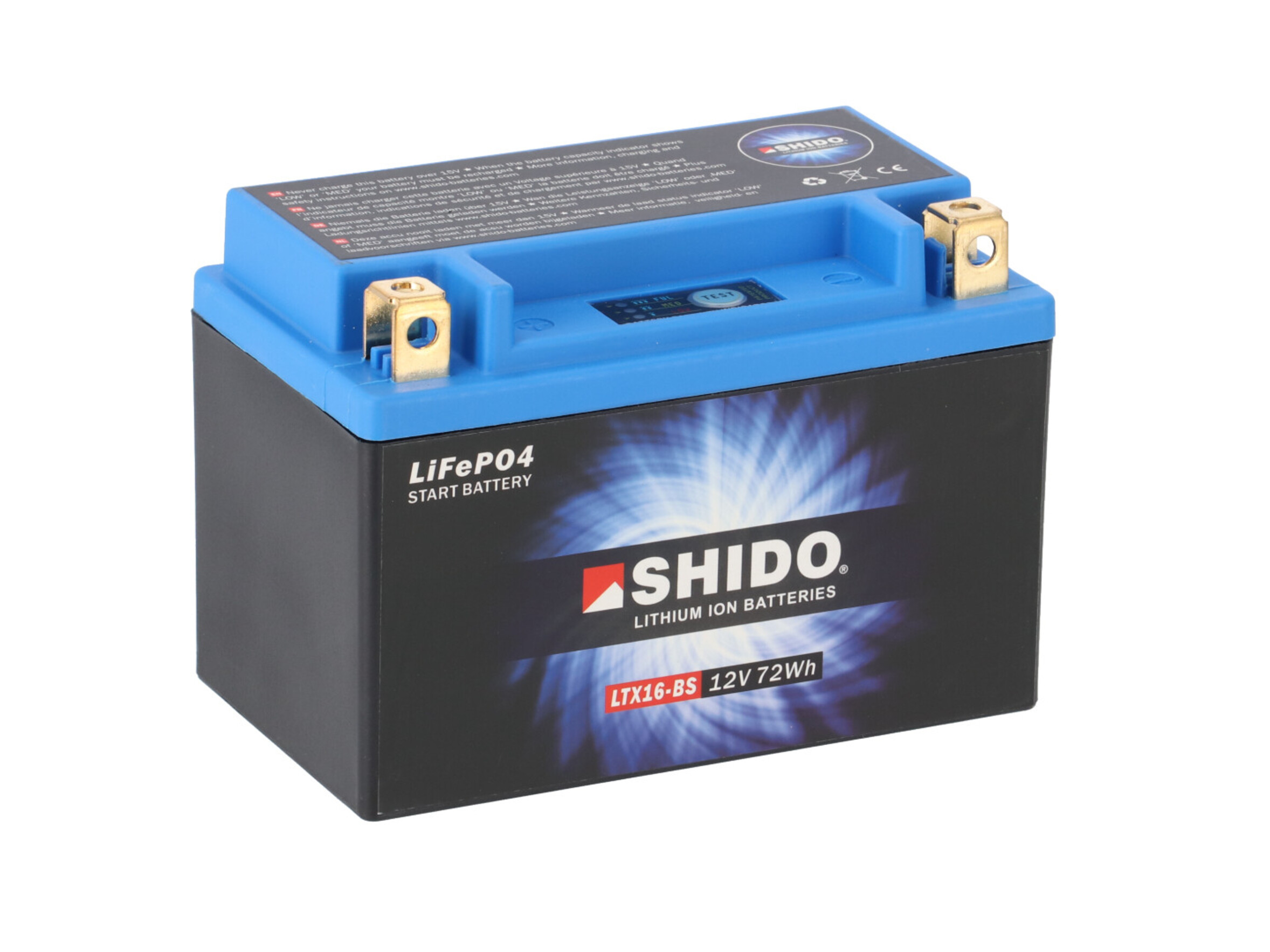 SHIDO LTX16-BS Li-Ion, Art.-Nr. 514039 - Akku Mäser - B2B-Shop