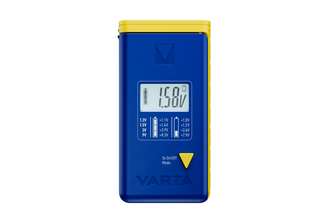 Varta LCD Batterietester, Art.-Nr. 514106 - Akku Mäser - B2B-Shop