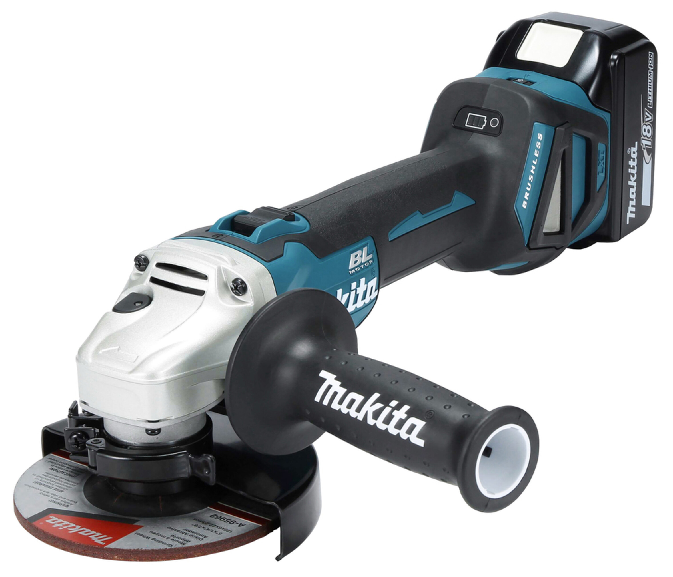Makita DGA511RTJ Akku-Winkelschleifer18VX2 MAKPAC, Art.-Nr. 514258 - Akku Mäser - B2B-Shop