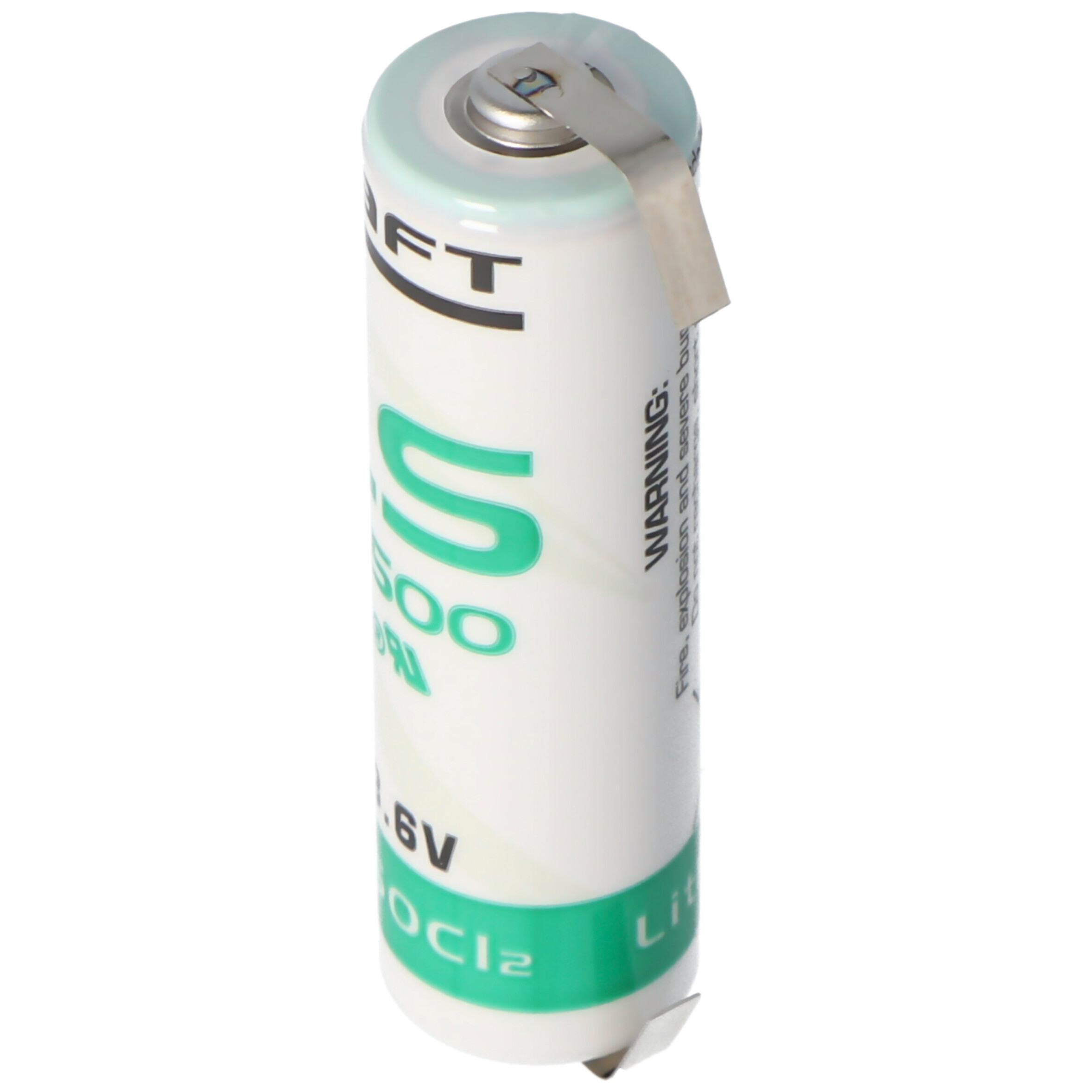Saft Lithium Batterie LS14500-CNR mit LFU, Art.-Nr. 688 - Akku Mäser - B2B-Shop