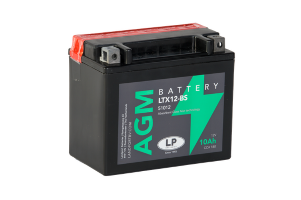 Landport MA LTX12-BS AGM+Acidpack (YTX12-BS), Art.-Nr. 510065 - Akku Mäser - B2B-Shop