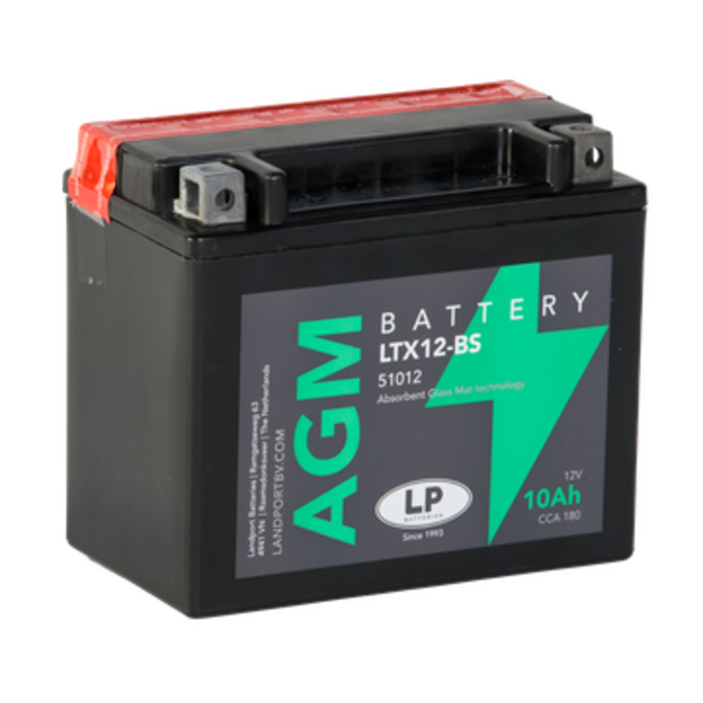 Landport MA LTX12-BS AGM+Acidpack (YTX12-BS), Art.-Nr. 510065 - Akku Mäser - B2B-Shop