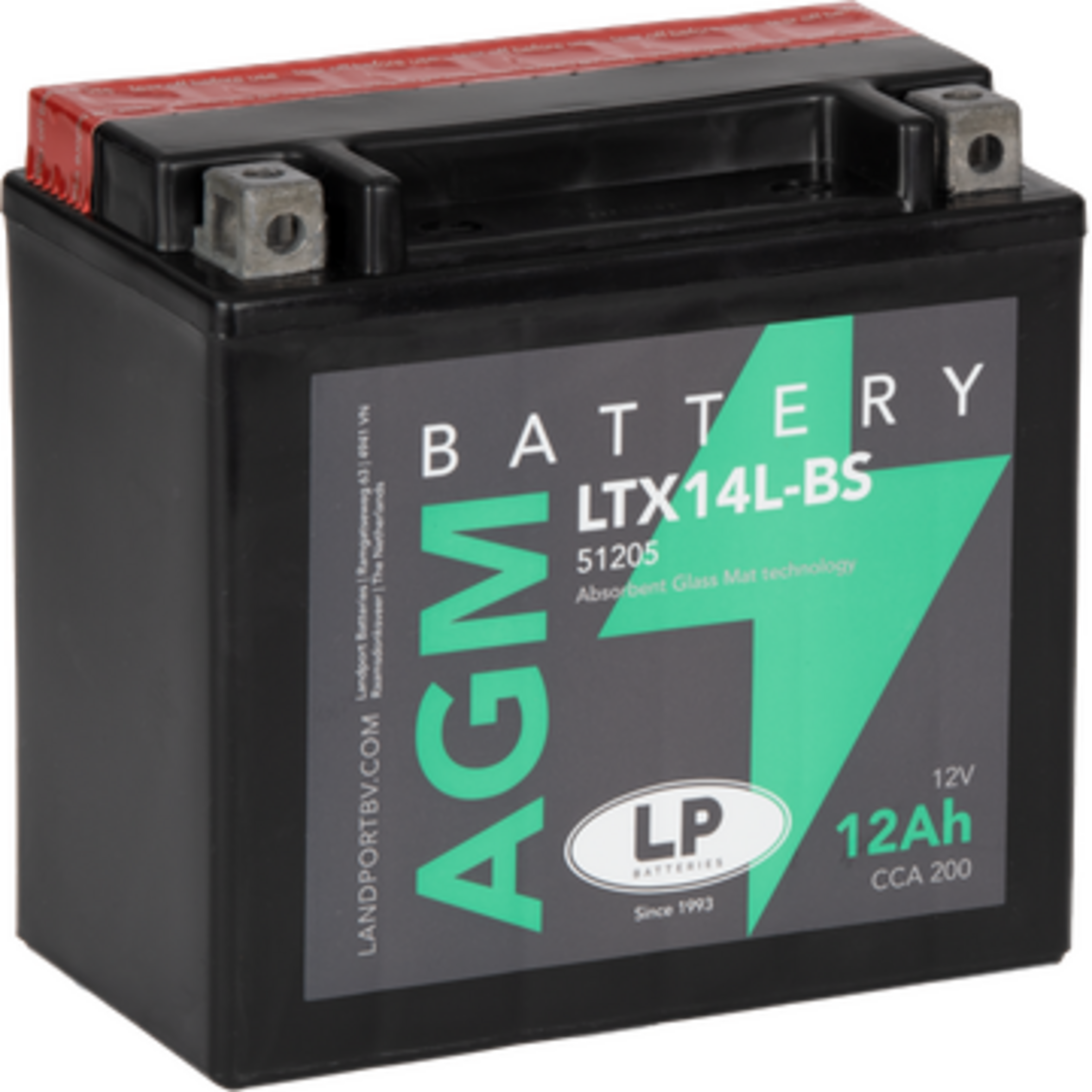 Landport MA LTX14L-BS AGM+Acidpack (YTX14L-BS), Art.-Nr. 510072 - Akku Mäser - B2B-Shop