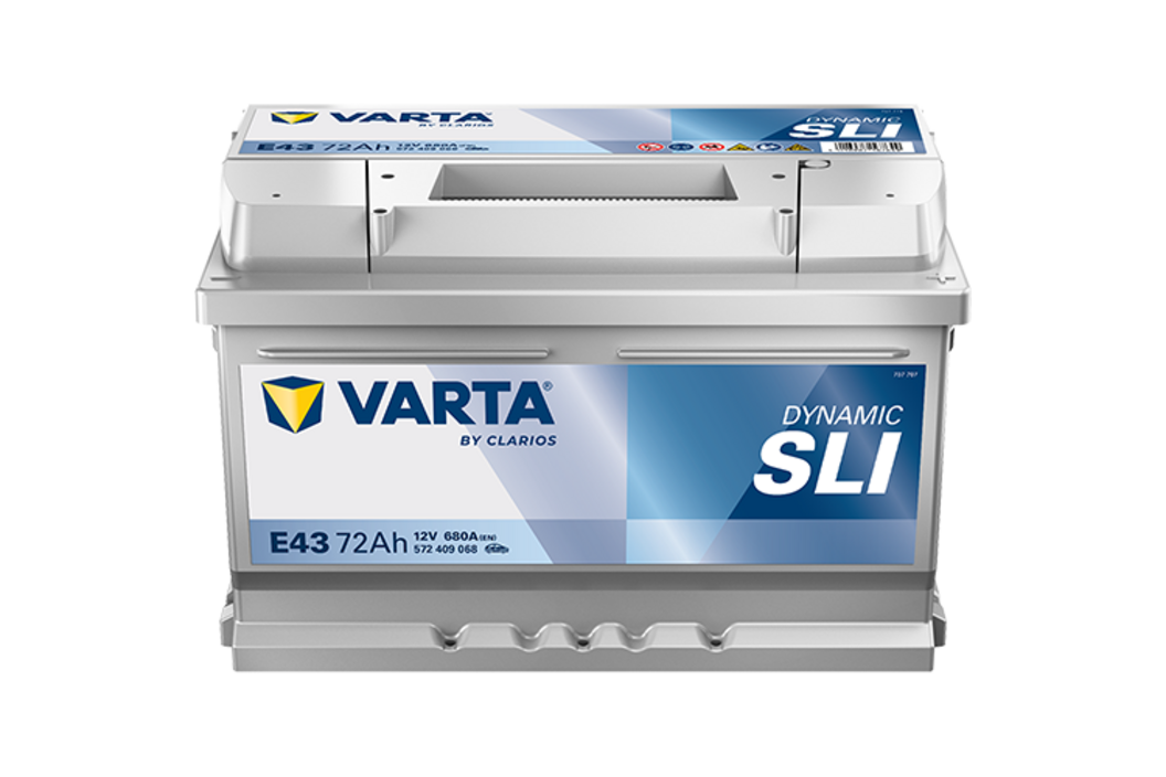 VARTA Dynamic SLI E43 572409068K262, Art.-Nr. 121667 - Akku Mäser - B2B-Shop