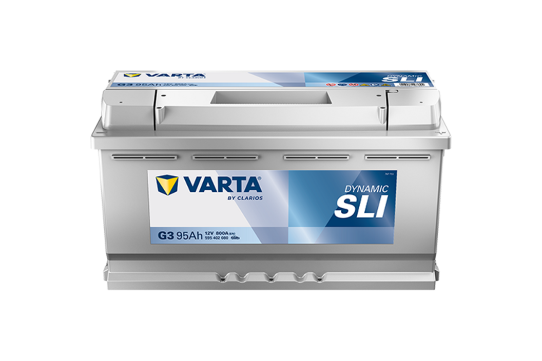 VARTA Dynamic SLI G3 595402080K262, Art.-Nr. 121669 - Akku Mäser - B2B-Shop