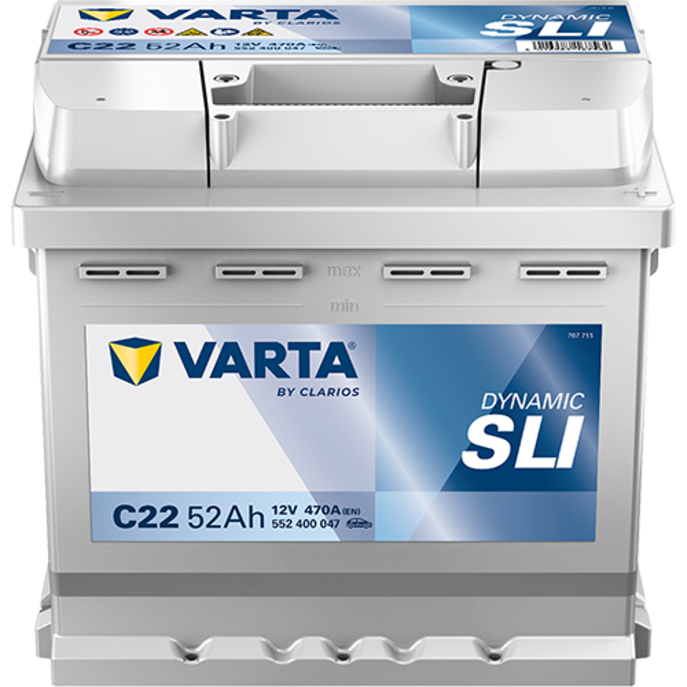 VARTA Dynamic SLI C22 552400047K262, Art.-Nr. 500859 - Akku Mäser - B2B-Shop