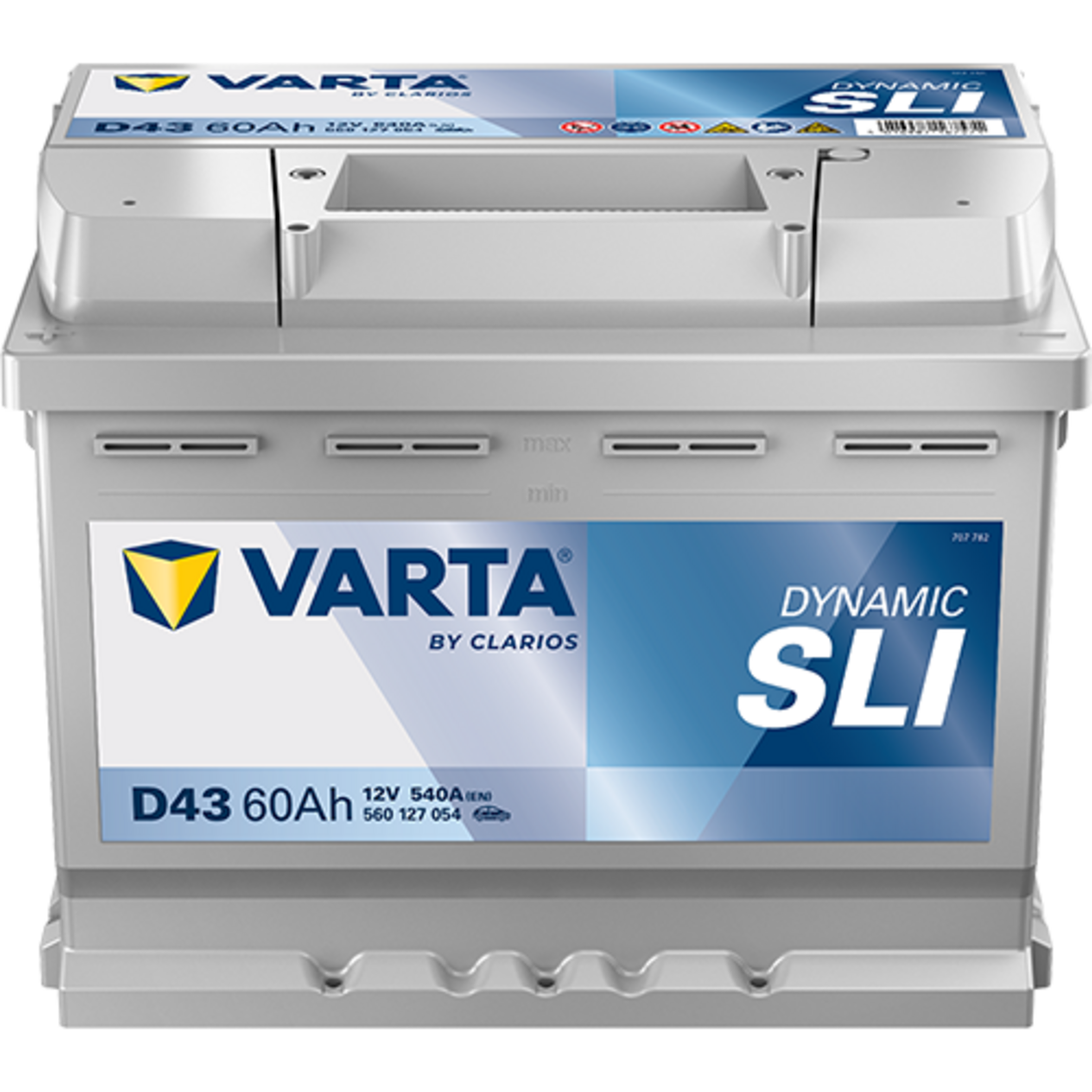 VARTA Dynamic SLI D43 560127054K262, Art.-Nr. 501335 - Akku Mäser - B2B-Shop