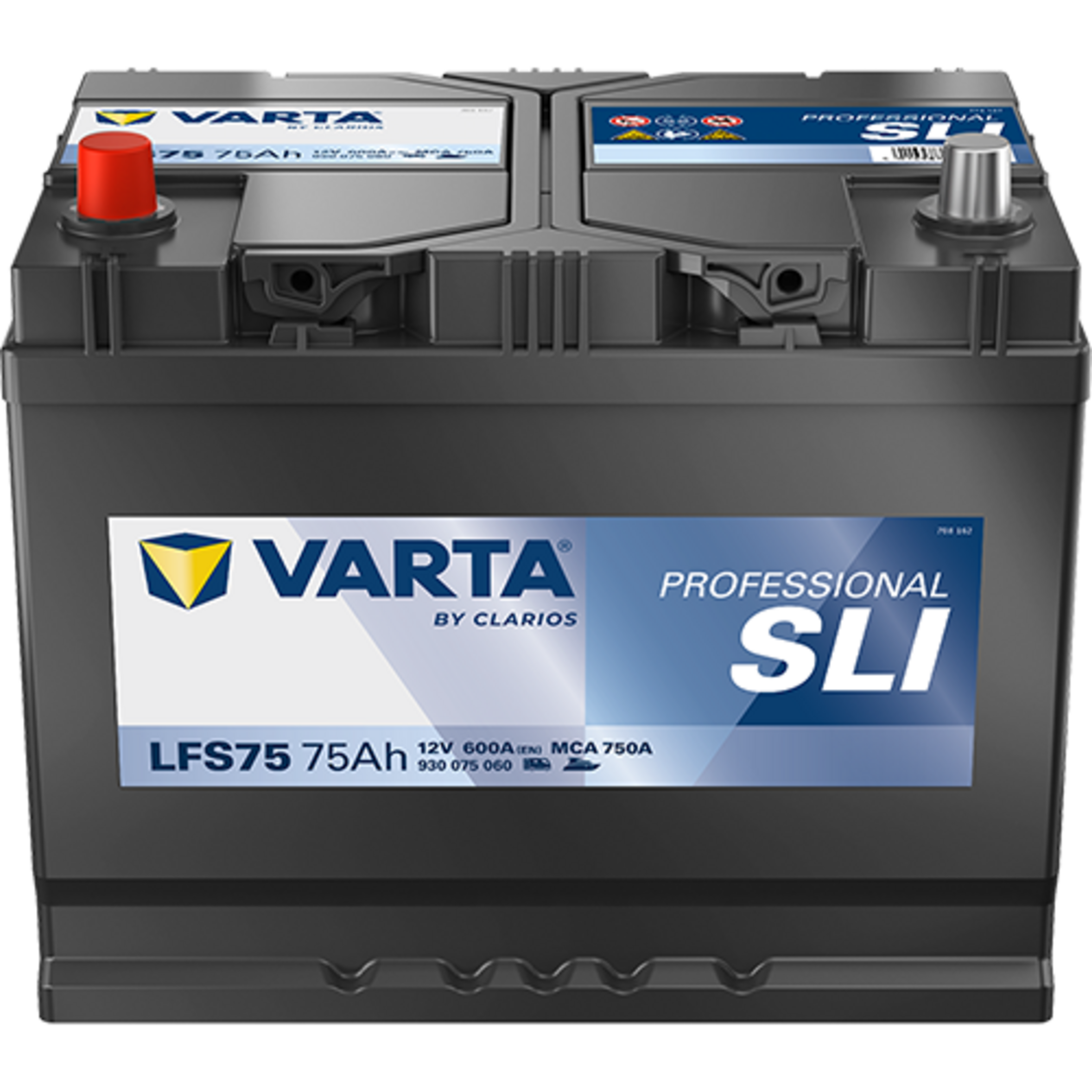 VARTA Professional SLI LFS75  930075060K312, Art.-Nr. 502380 - Akku Mäser - B2B-Shop