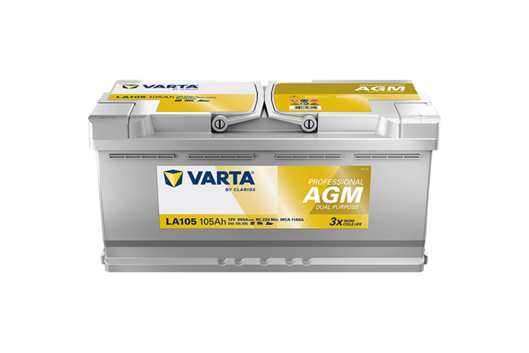 VARTA Professional AGM LA105 840105095K312, Art.-Nr. 503744 - Akku Mäser - B2B-Shop