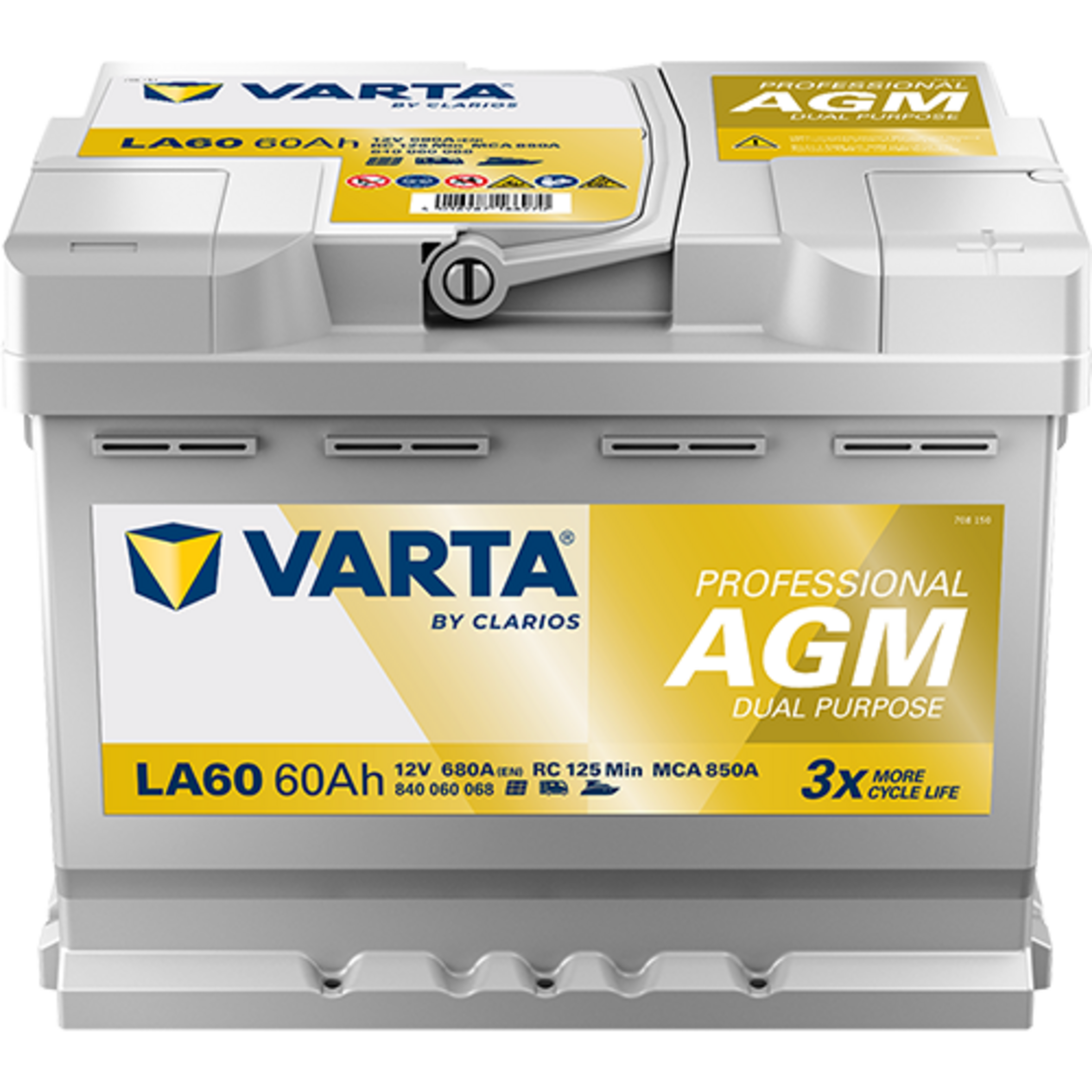 VARTA Professional AGM LA60 840060068K312, Art.-Nr. 503735 - Akku Mäser - B2B-Shop