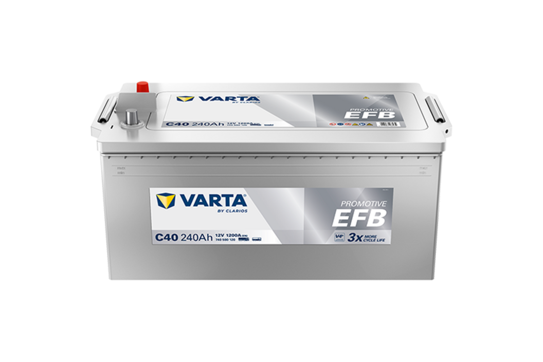 VARTA Promotive EFB C40 740500120K182, Art.-Nr. 509128 - Akku Mäser - B2B-Shop