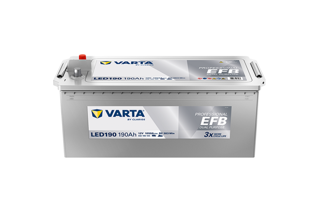 VARTA Professional EFB LED190 932190105K312, Art.-Nr. 513053 - Akku Mäser - B2B-Shop
