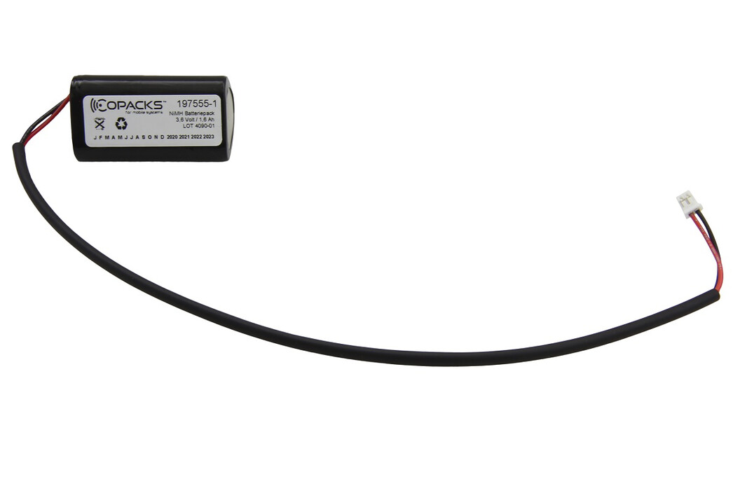 Akkupack 3/AA1600-Dreieck mit 15cm Kabel, Art.-Nr. 300269 - Akku Mäser - B2B-Shop