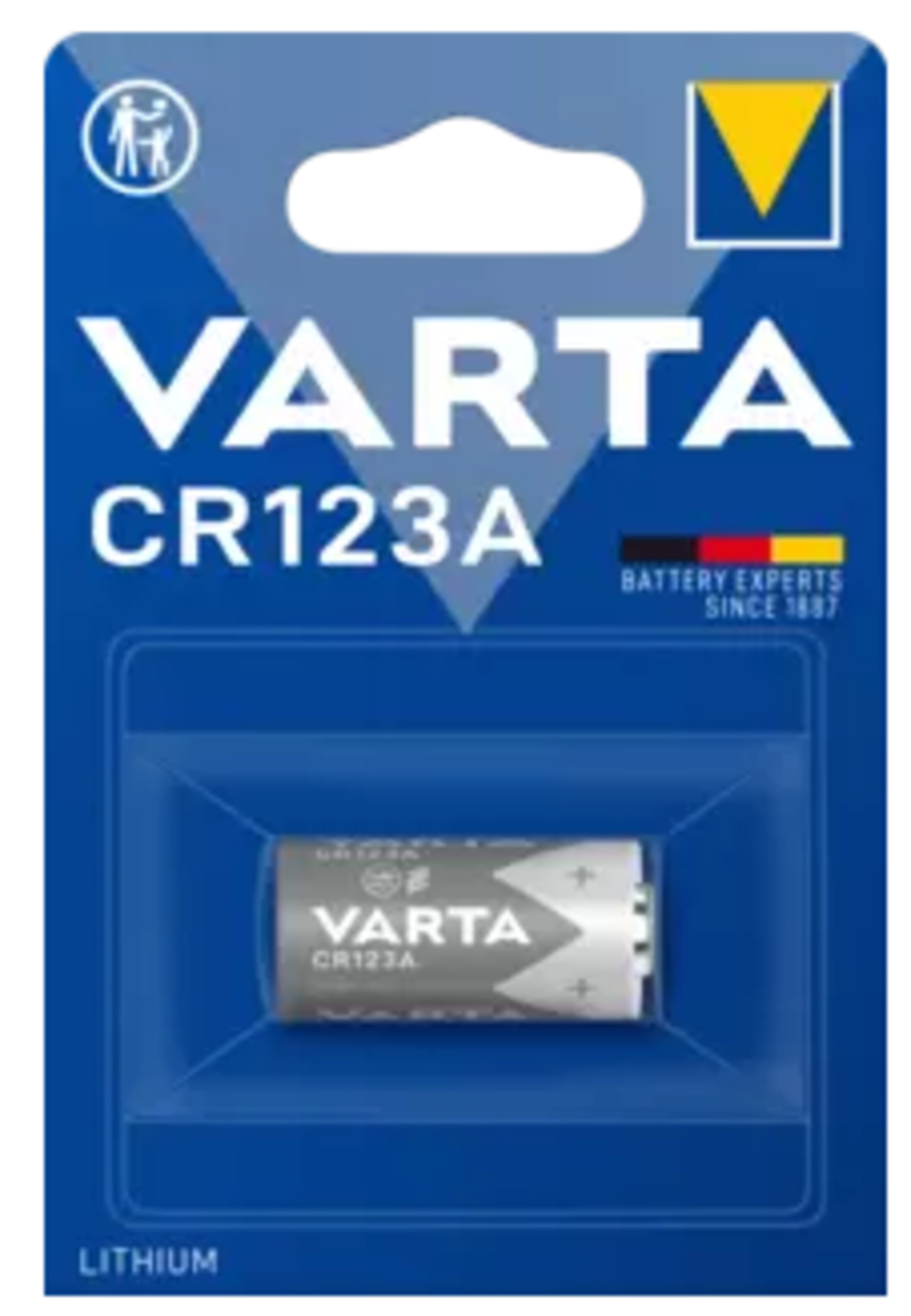 Varta 6205 CR123A B1, Art.-Nr. 3229 - Akku Mäser - B2B-Shop
