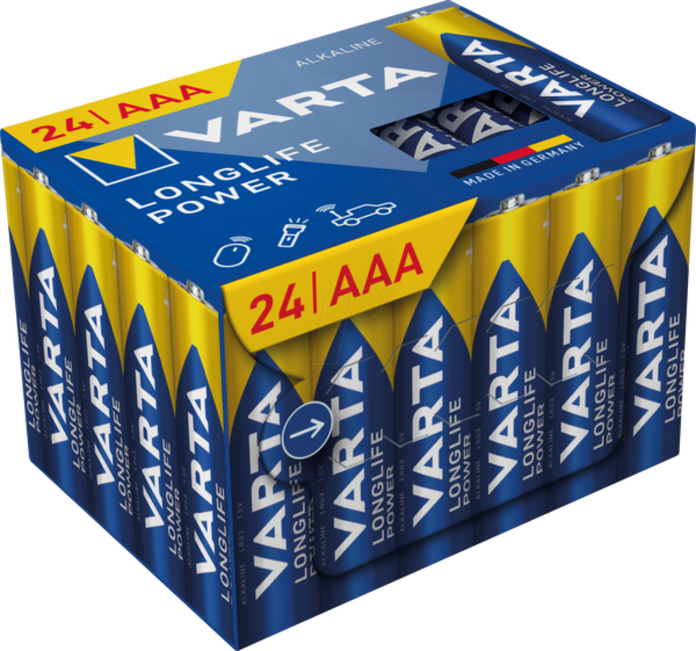 Varta 95900 Longlife Power AAA Big Box 24, Art.-Nr. 513604 - Akku Mäser - B2B-Shop Varta 95900 Longlife Power AAA Big Box 24, Art.-Nr. 513604 - Akku Mäser - B2B-Shop
