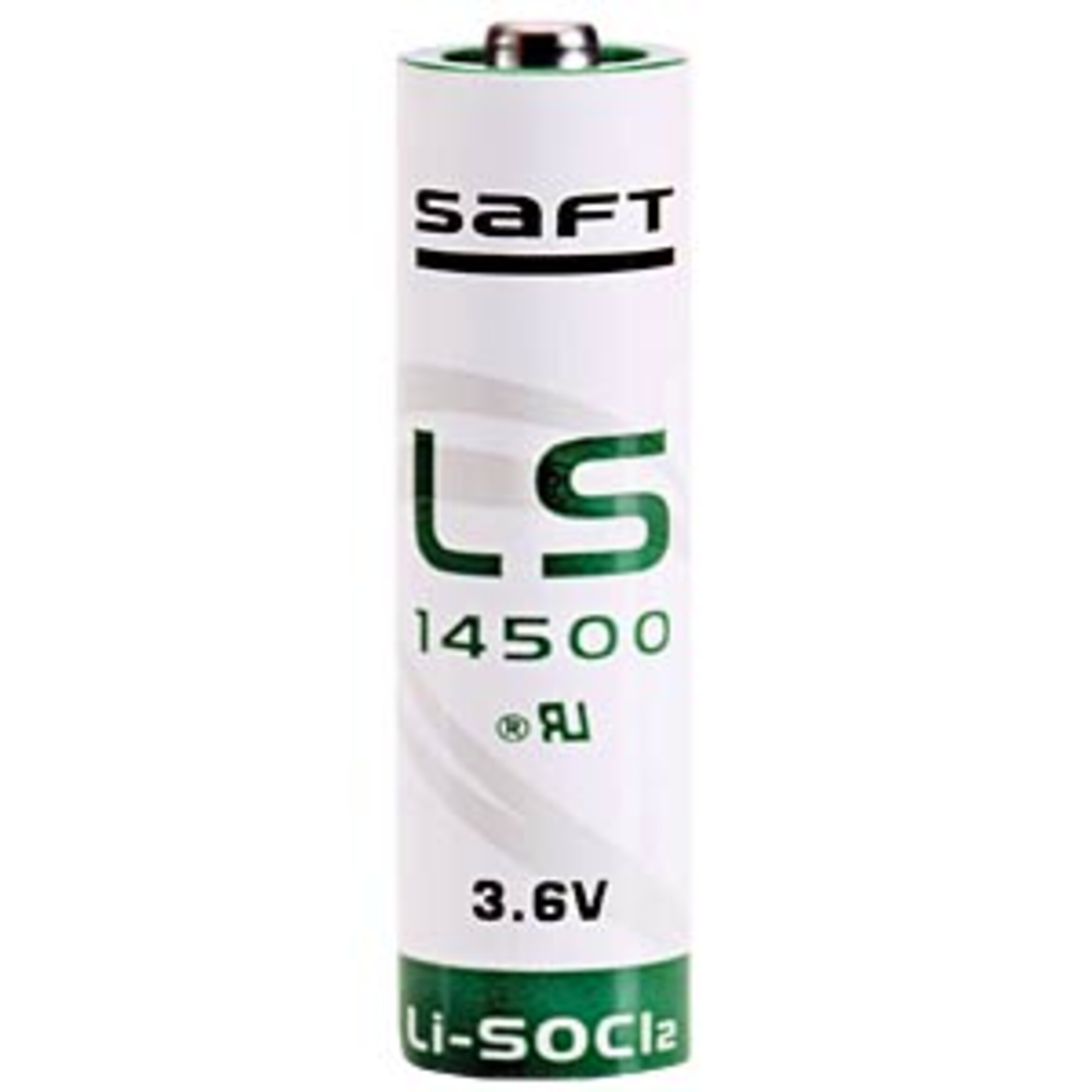 Saft Lithium Batterie LS14500, Art.-Nr. 1382 - Akku Mäser - B2B-Shop