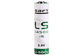 Saft Lithium Batterie LS14500, Art.-Nr. 1382 - Akku Mäser - B2B-Shop