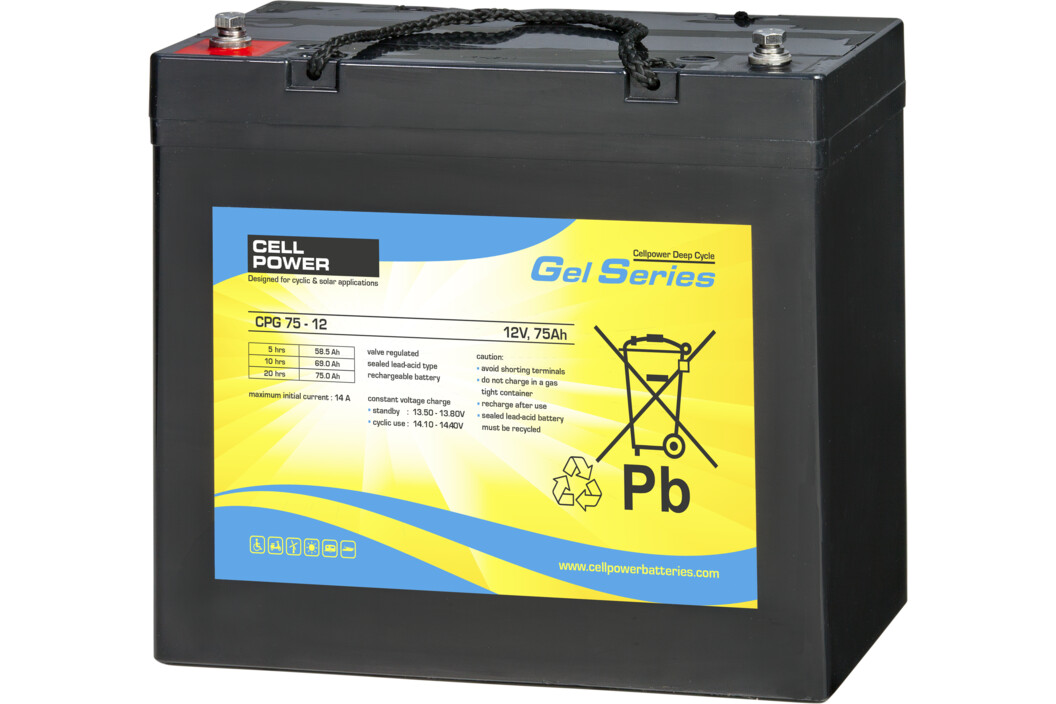 Cellpower CPG 75-12, Art.-Nr. 509376 - Akku Mäser - B2B-Shop