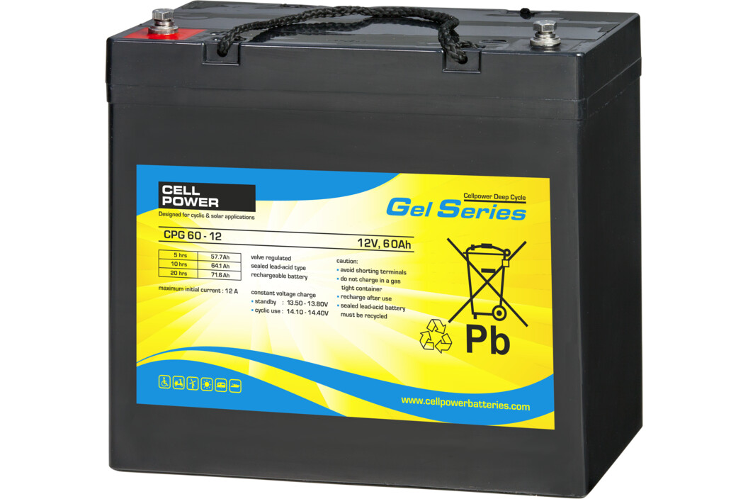 Cellpower CPG 60-12, Art.-Nr. 509377 - Akku Mäser - B2B-Shop