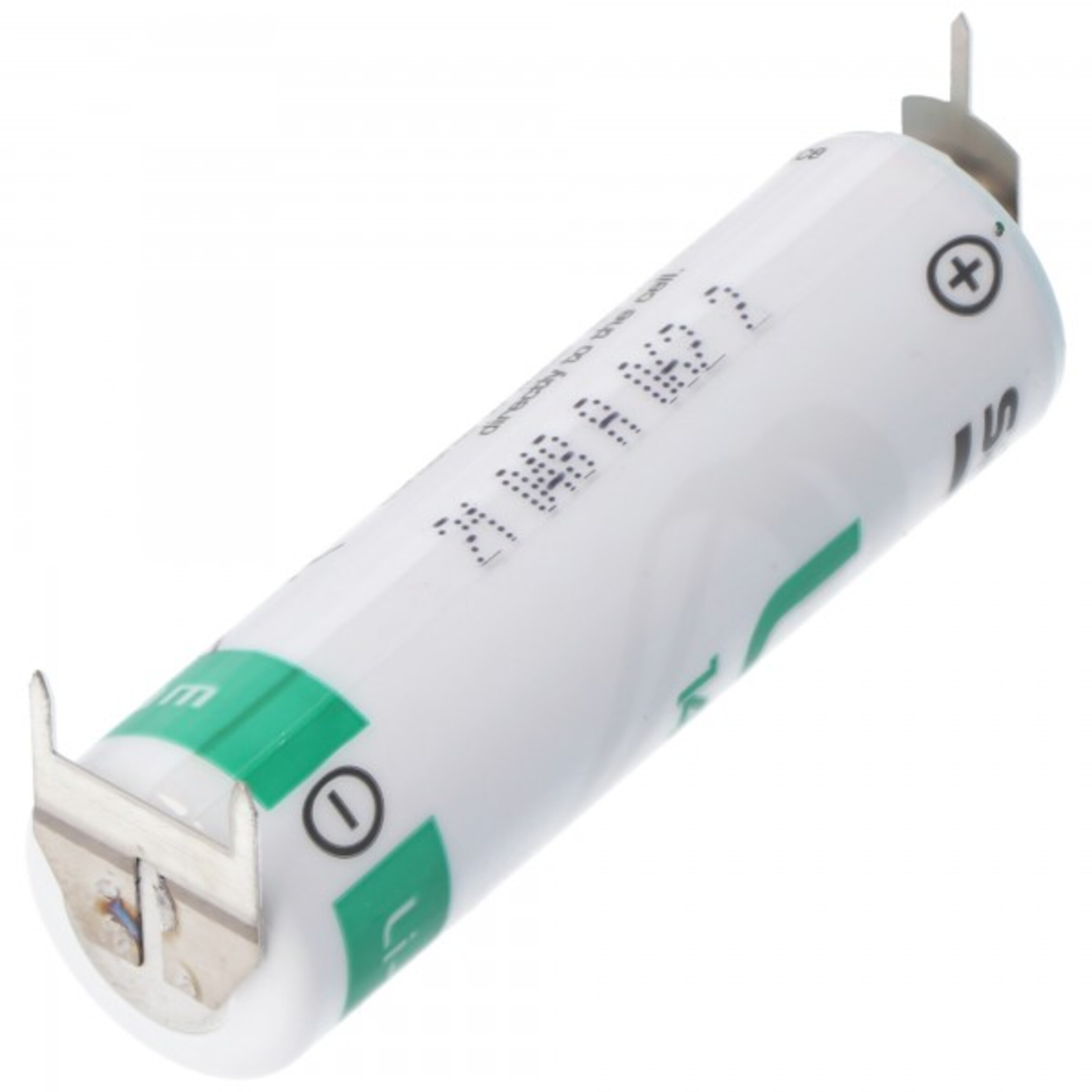 Saft Lithium Batterie LS14500-3PF mit 1/2Pin(+/--), Art.-Nr. 105677 - Akku Mäser - B2B-Shop