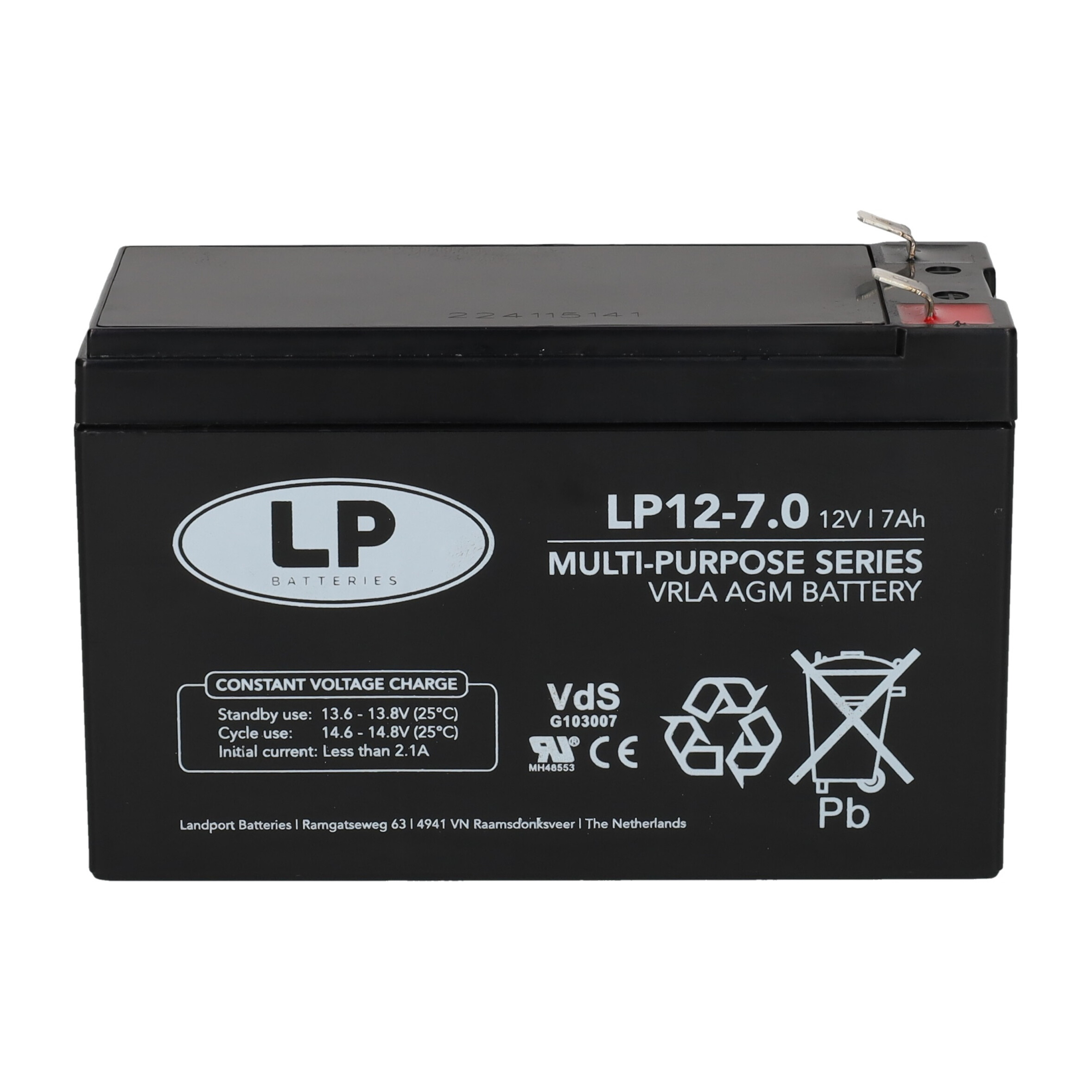 Landport LP 12-7 T2 VDS, Art.-Nr. 510326 - Akku Mäser - B2B-Shop