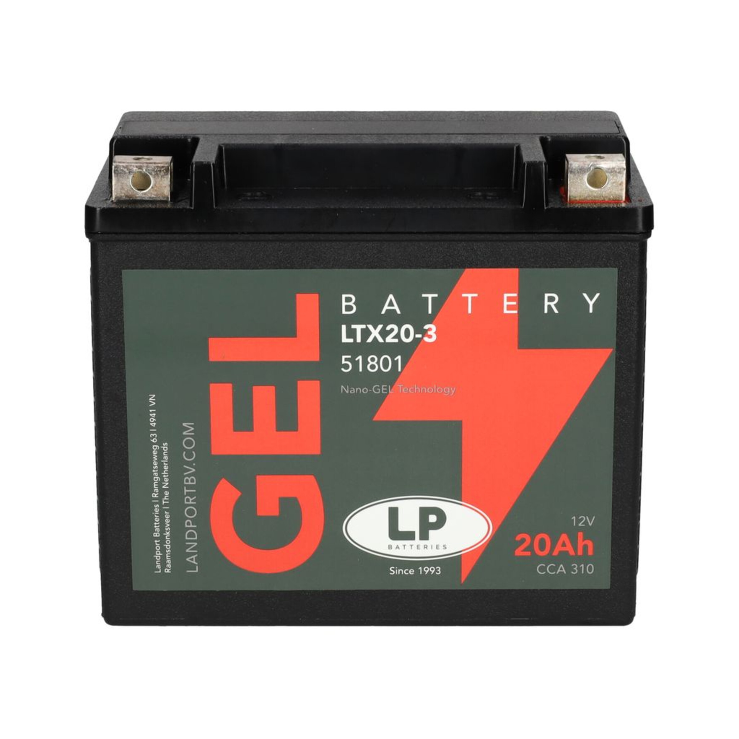 Landport MG LTX20-3 GEL (GTX20-3,GTX20L-BS), Art.-Nr. 510083 - Akku Mäser - B2B-Shop