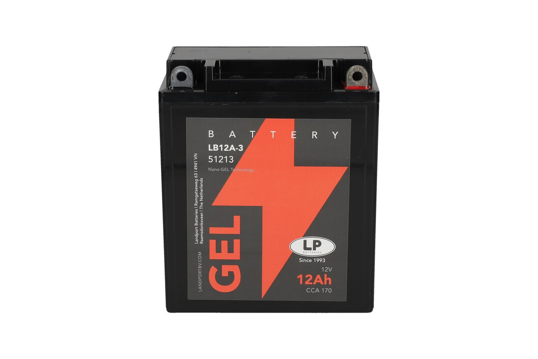 Landport MG LB12A-3 GEL (GB12AL-A), Art.-Nr. 510166 - Akku Mäser - B2B-Shop