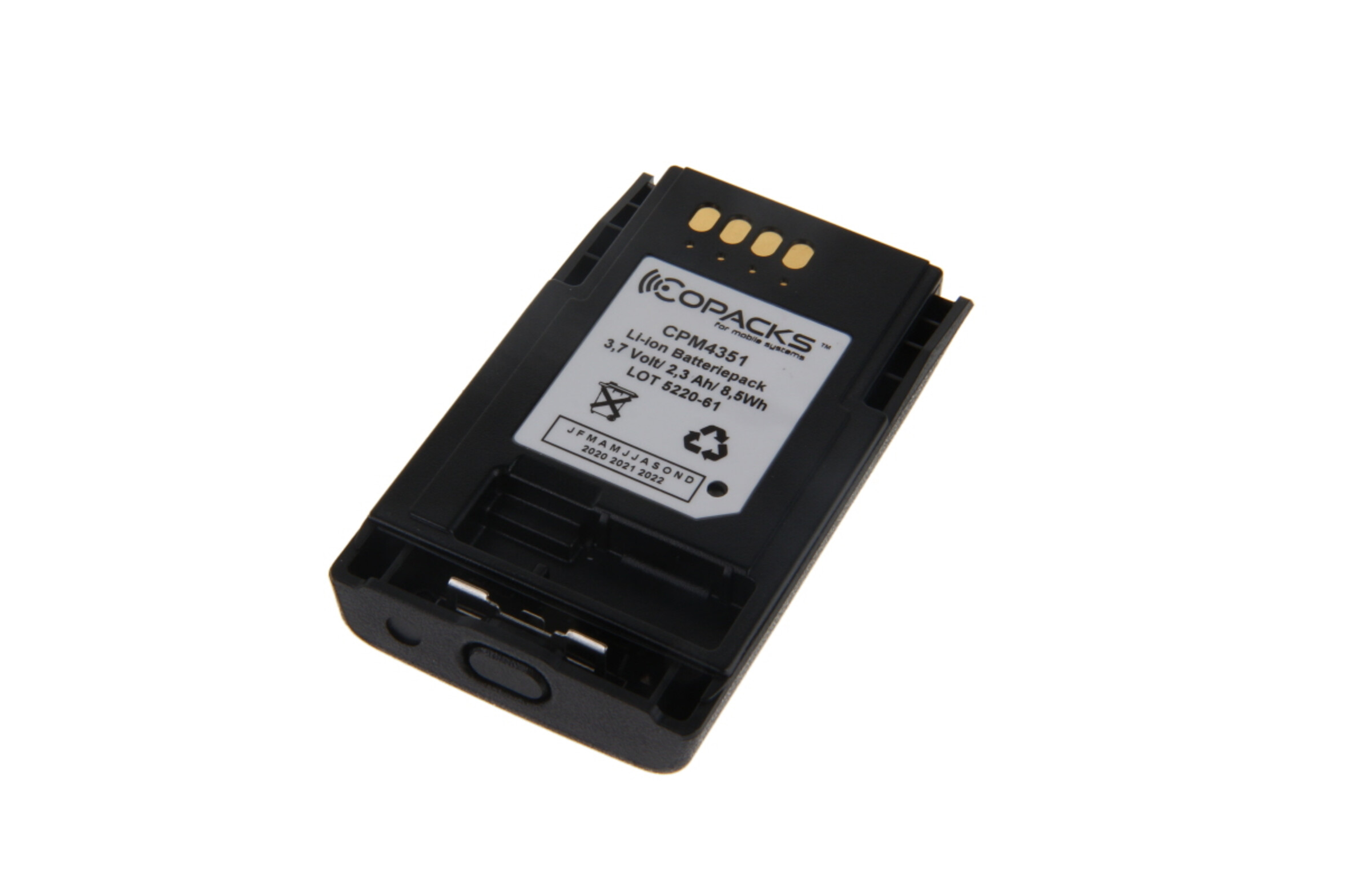 Motorola Funkakku MTP850, Art.-Nr. 117221 - Akku Mäser - B2B-Shop