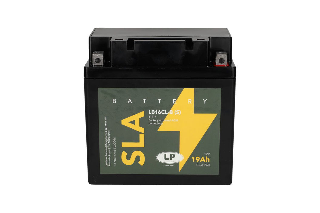 Landport MS LB16CL-B (S) (AB16CL-B) SLA, Art.-Nr. 510105 - Akku Mäser - B2B-Shop
