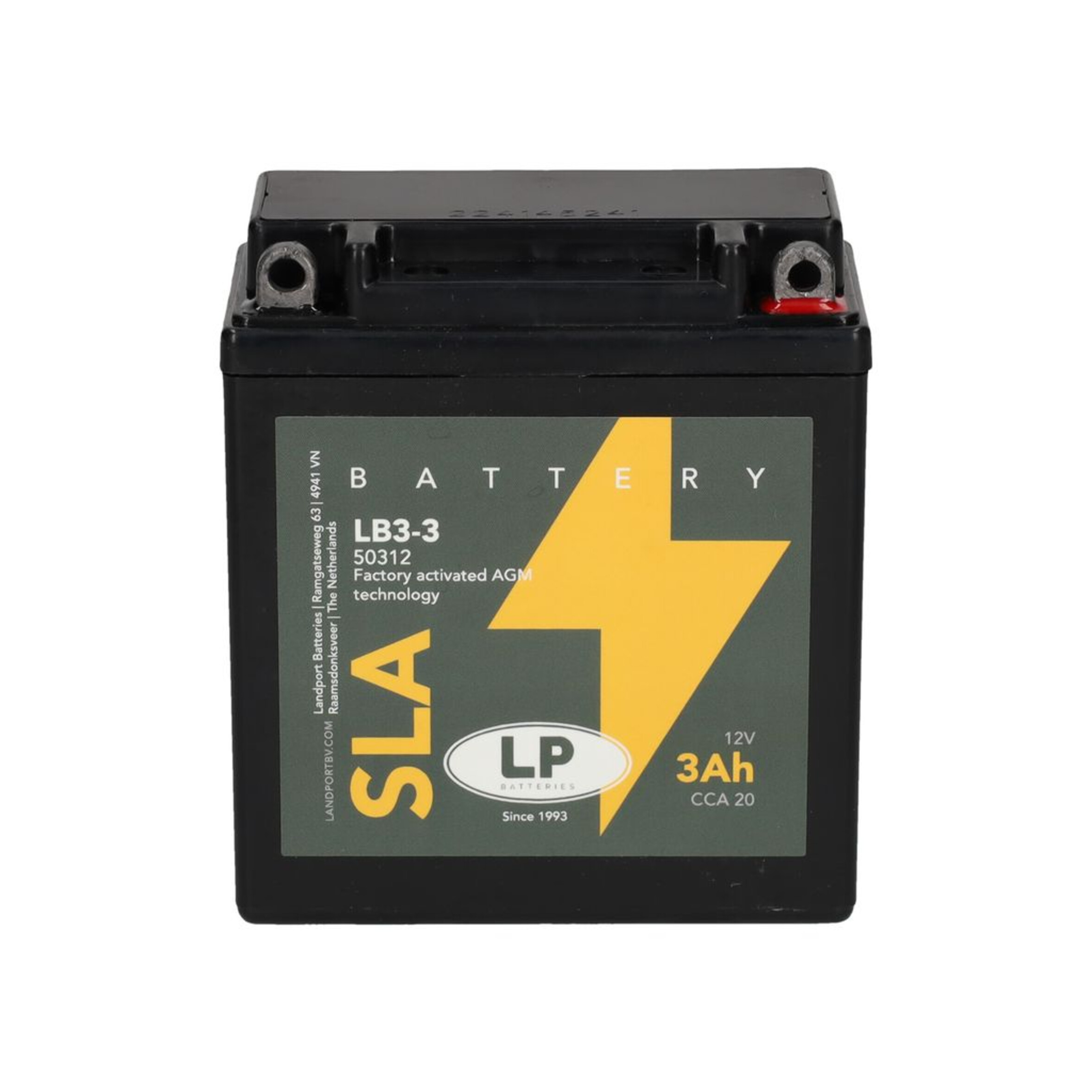 Landport MS LB3-3 (YB3L-A/B) SLA, Art.-Nr. 513927 - Akku Mäser - B2B-Shop