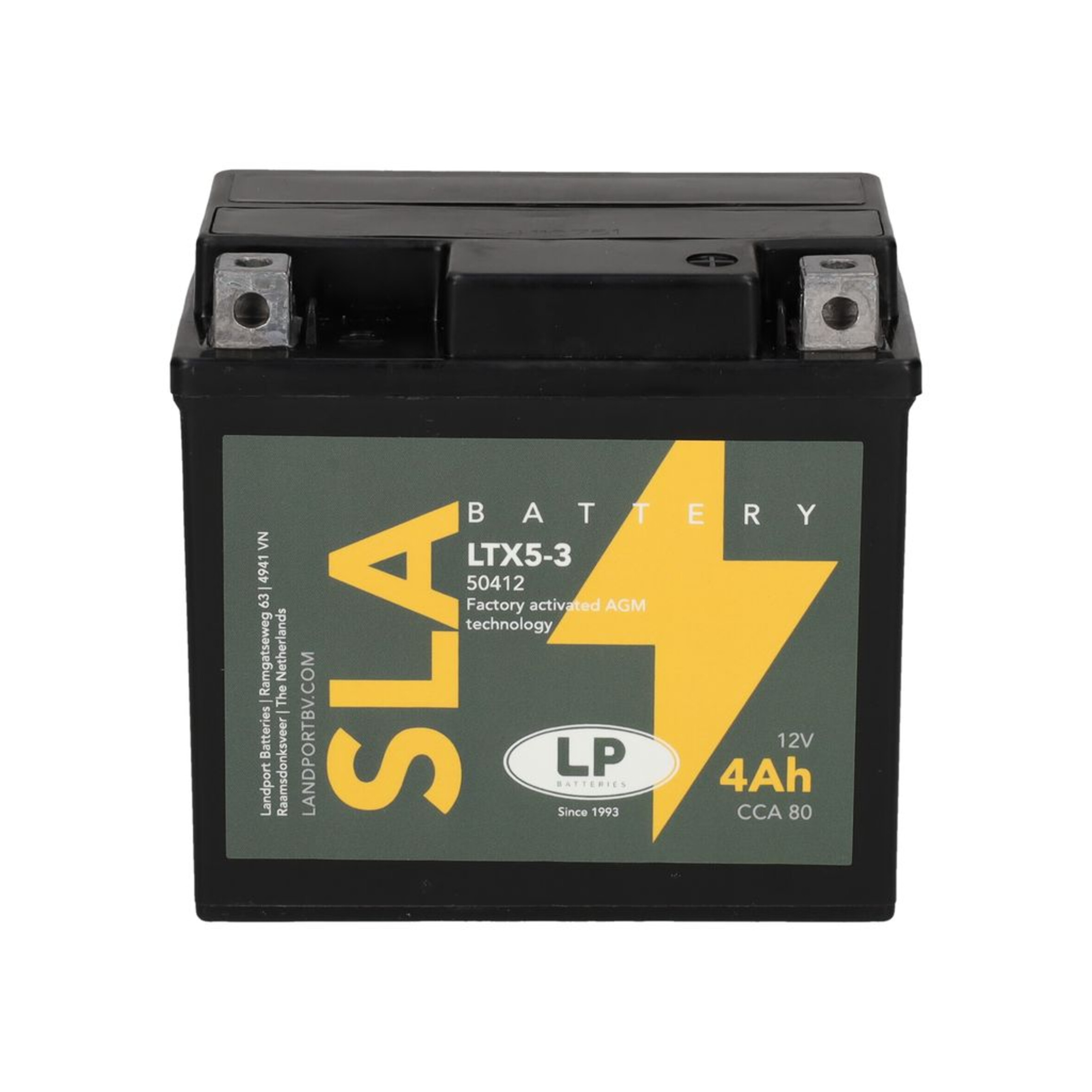 Landport MS LTX5-3 (YTX5-3 / YTX5L-BS) SLA, Art.-Nr. 513929 - Akku Mäser - B2B-Shop