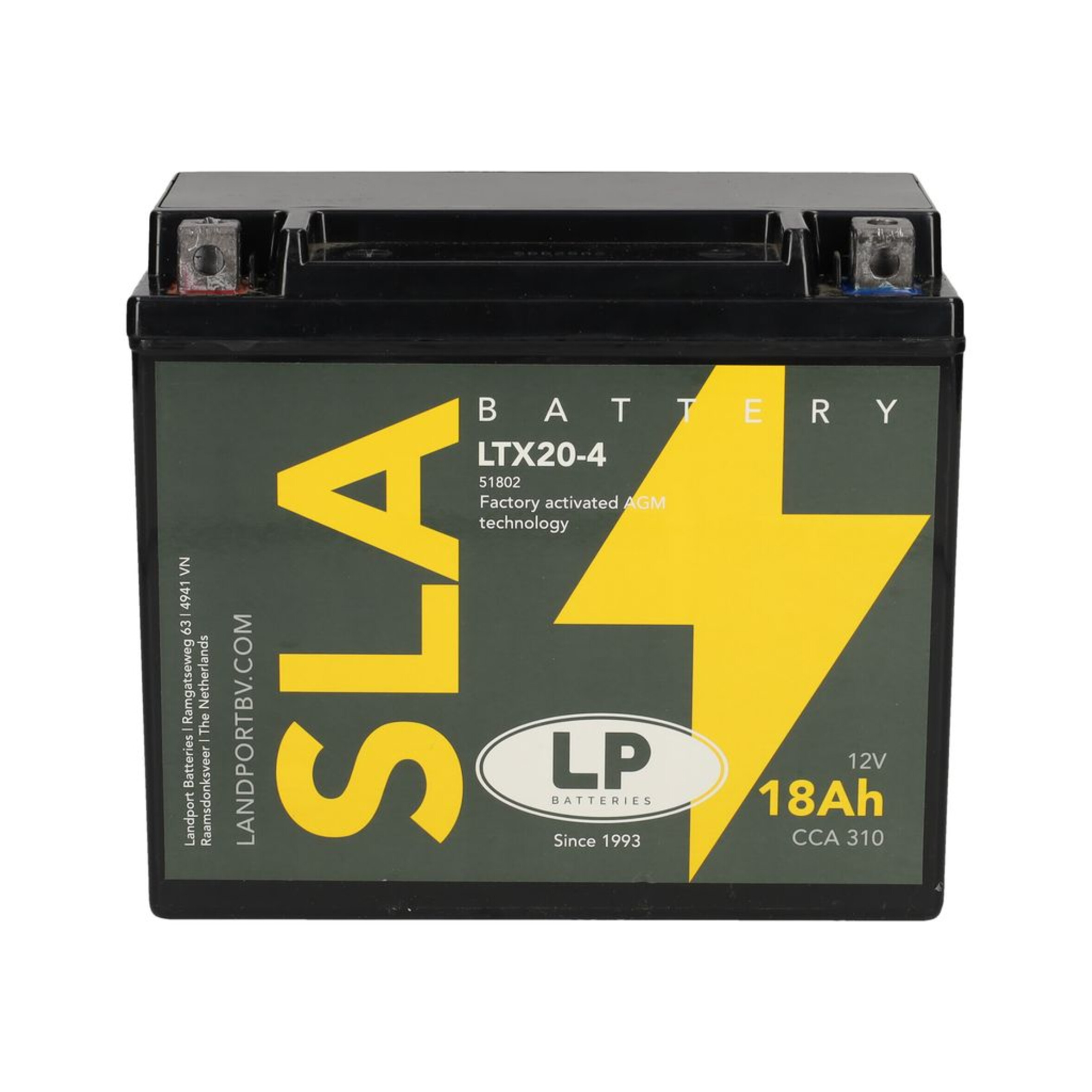 Landport MS LTX20-4 (YTX20-4 / YB18A / YTX20-BS) SLA, Art.-Nr. 513921 - Akku Mäser - B2B-Shop