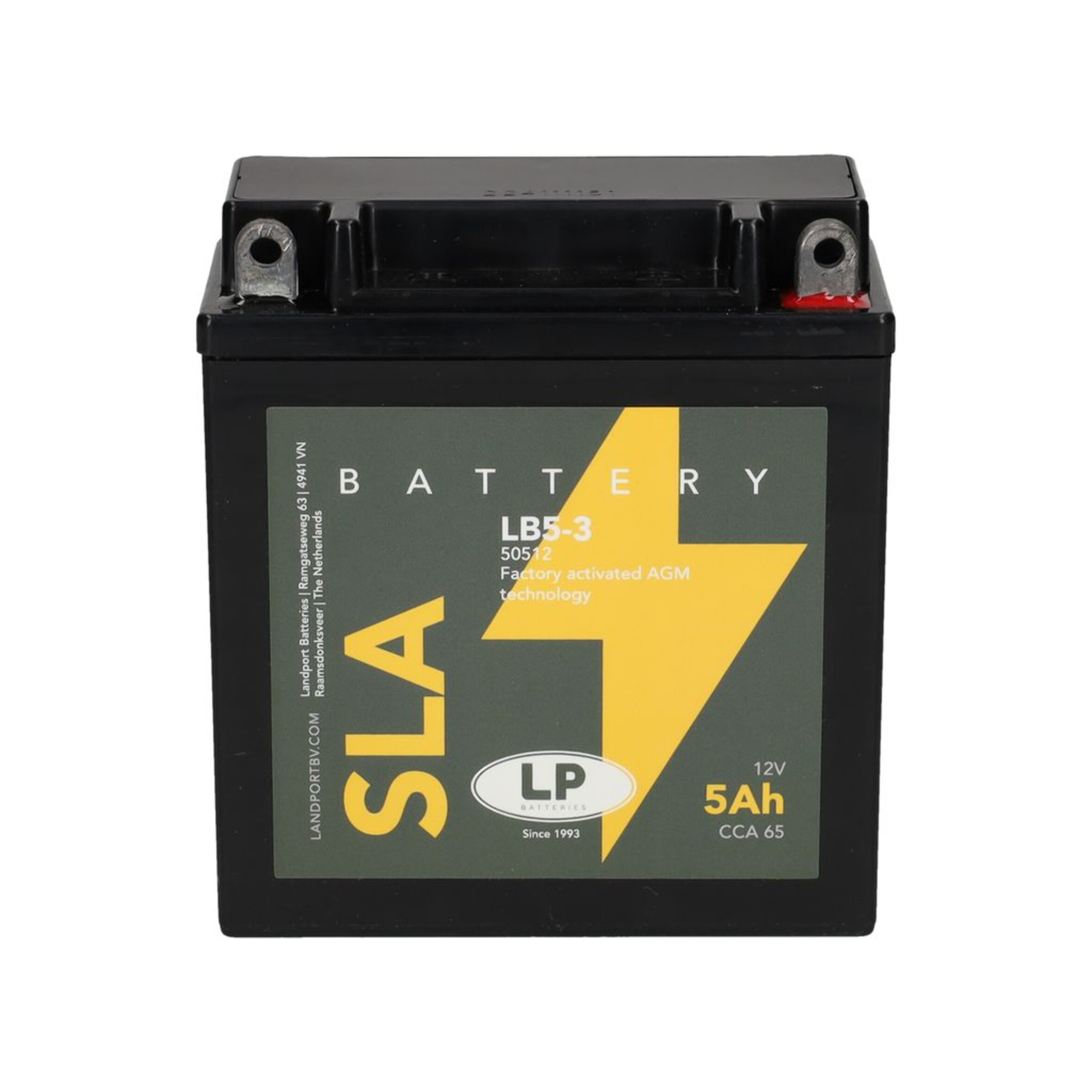 Landport MS LB5-3 (YB5-3 / YB5L-B) SLA, Art.-Nr. 513930 - Akku Mäser - B2B-Shop