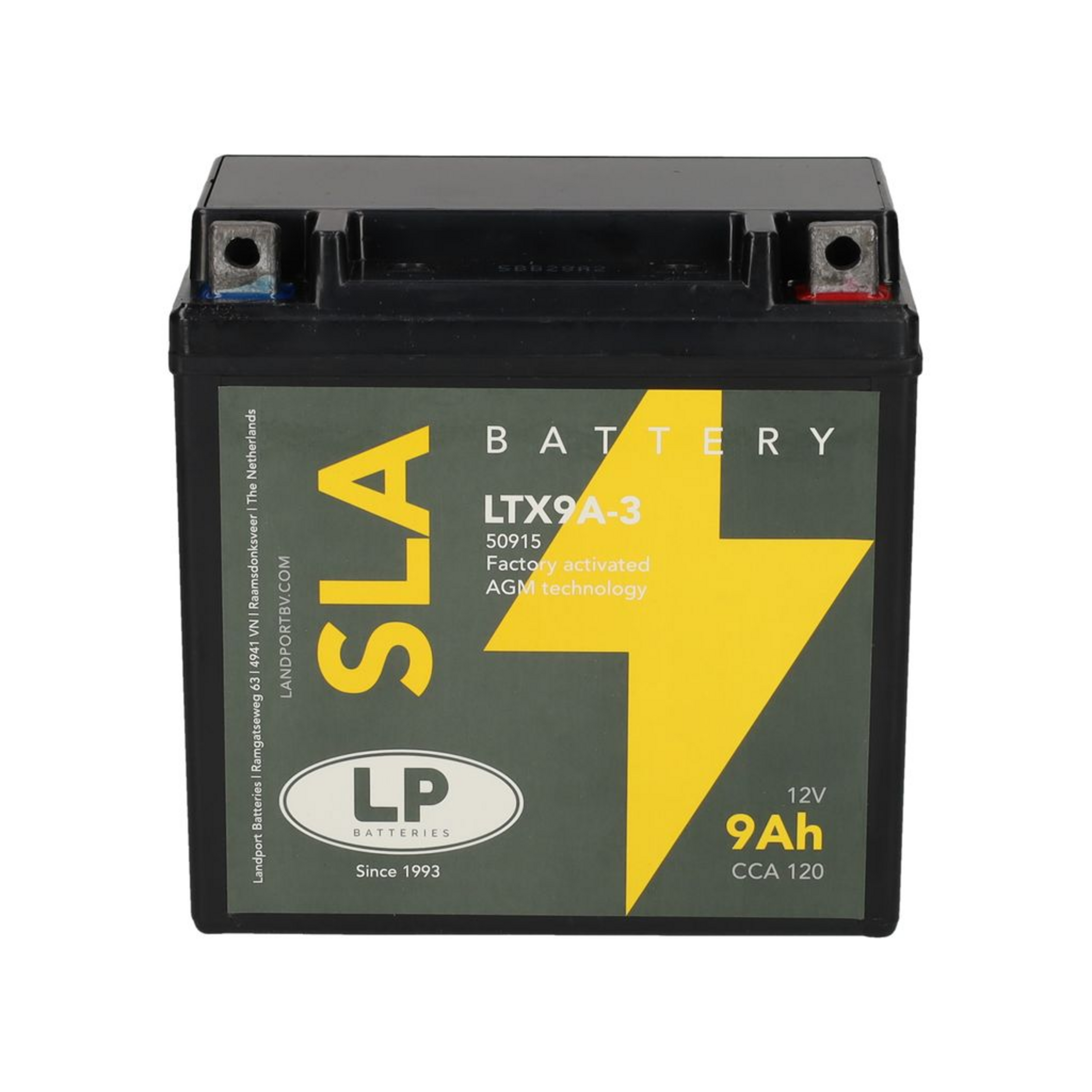 Landport MS LTX9A-3 (YTX9A-3 / YB9L-A2/B) SLA, Art.-Nr. 513937 - Akku Mäser - B2B-Shop