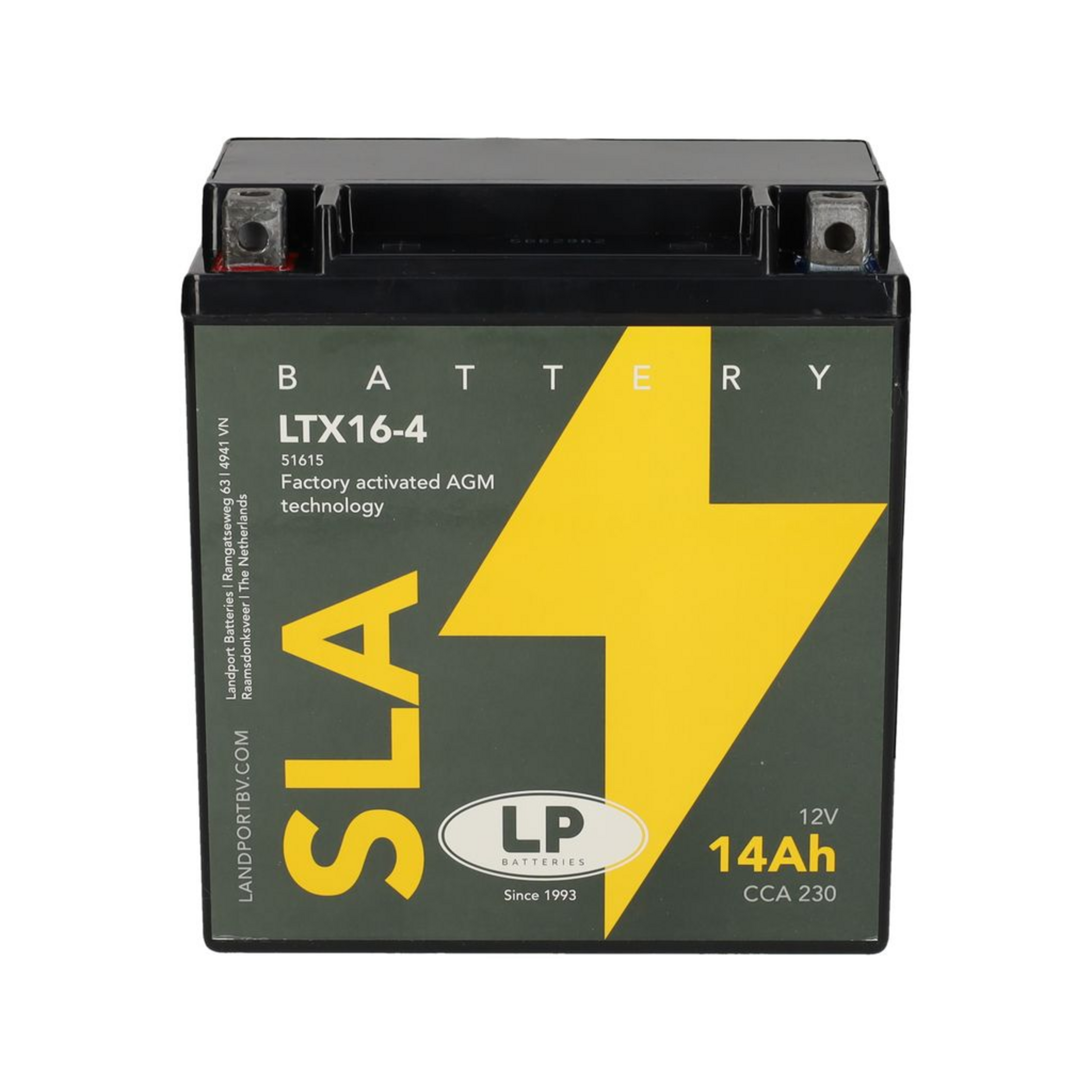 Landport MS LTX16-4 (YTX16-4 / YTX16-BS) SLA, Art.-Nr. 513942 - Akku Mäser - B2B-Shop