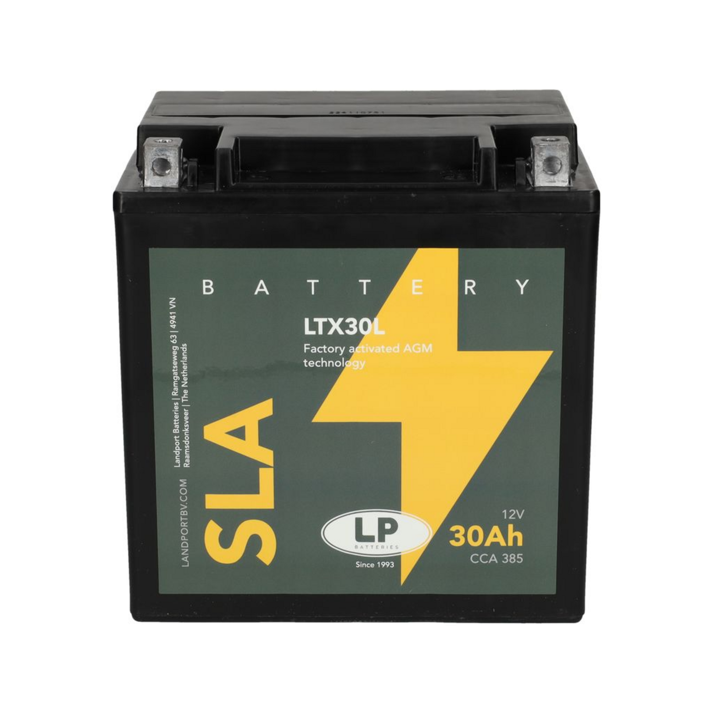 Landport MS LTX30L (YTX30L / YB30L-B) SLA, Art.-Nr. 510108 - Akku Mäser - B2B-Shop